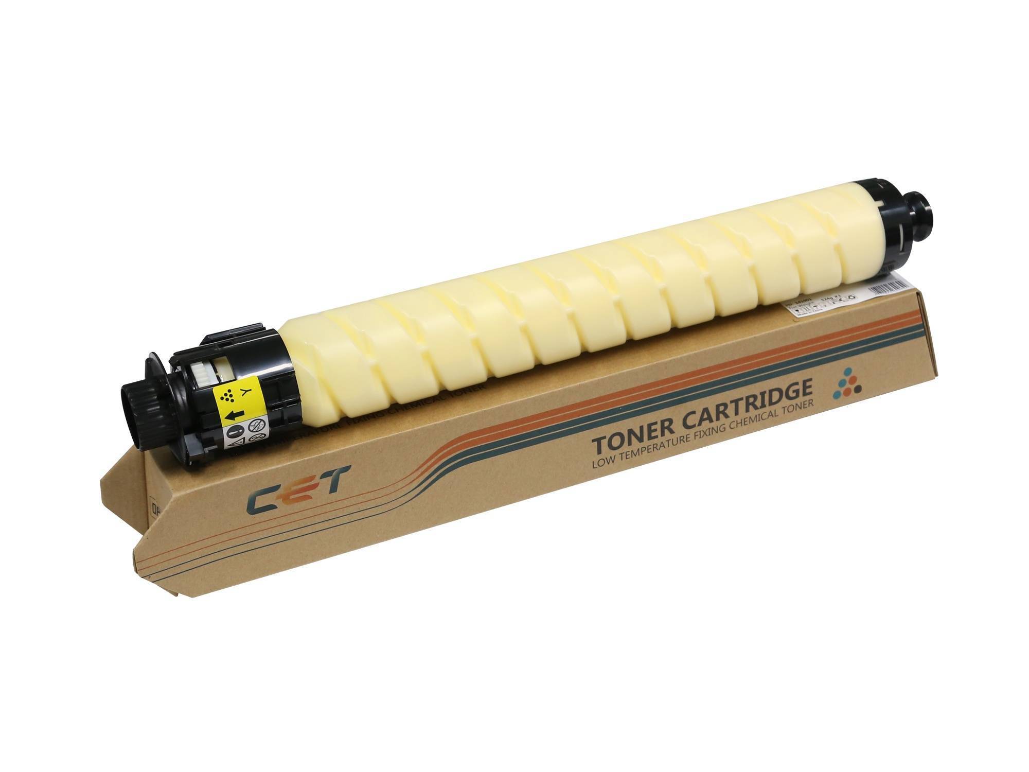 Тонер-картридж для RICOH M C2000/C2001 (WW) Yellow (CPP, CPT) 282г, 15000 стр. (842406/842451/MC2001H) CET