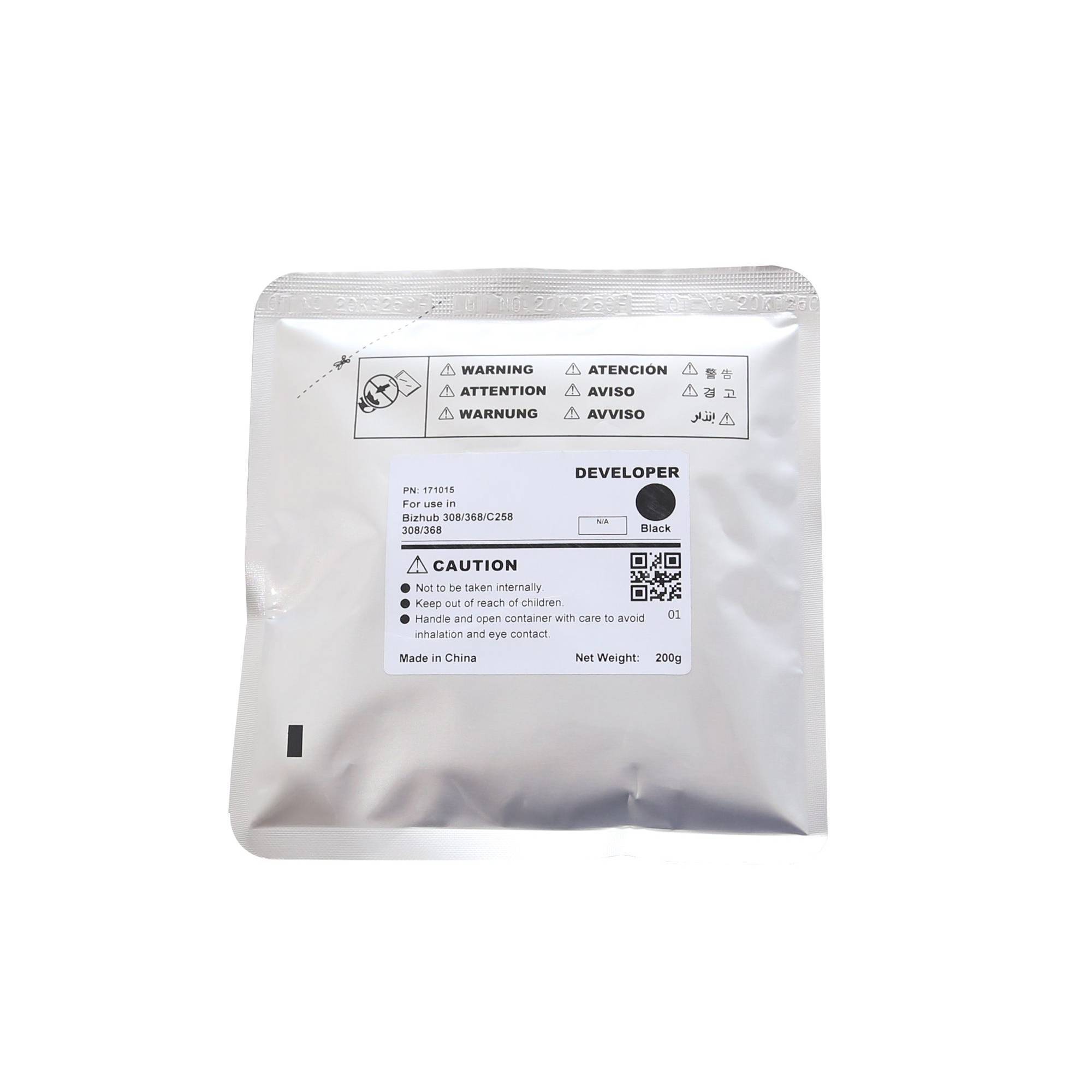 Девелопер для KONICA MINOLTA Bizhub C258/C308/C368/ 308/368 Black, 200г, 600000 стр. (DV-313K-dev) CET