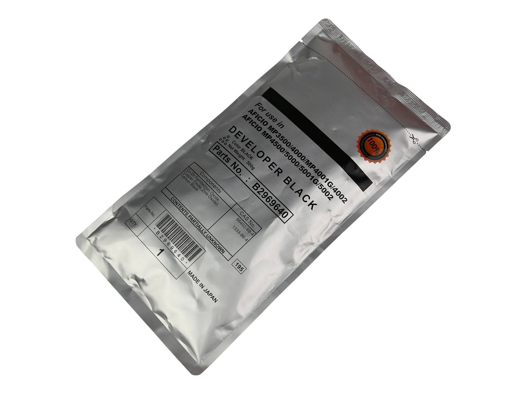 Девелопер для RICOH Aficio MP3500/MP4000/MP4001G/MP4002/MP4500/MP5000/MP5001G/MP5002, 500г/пак, 200000 стр. (B296-9640)