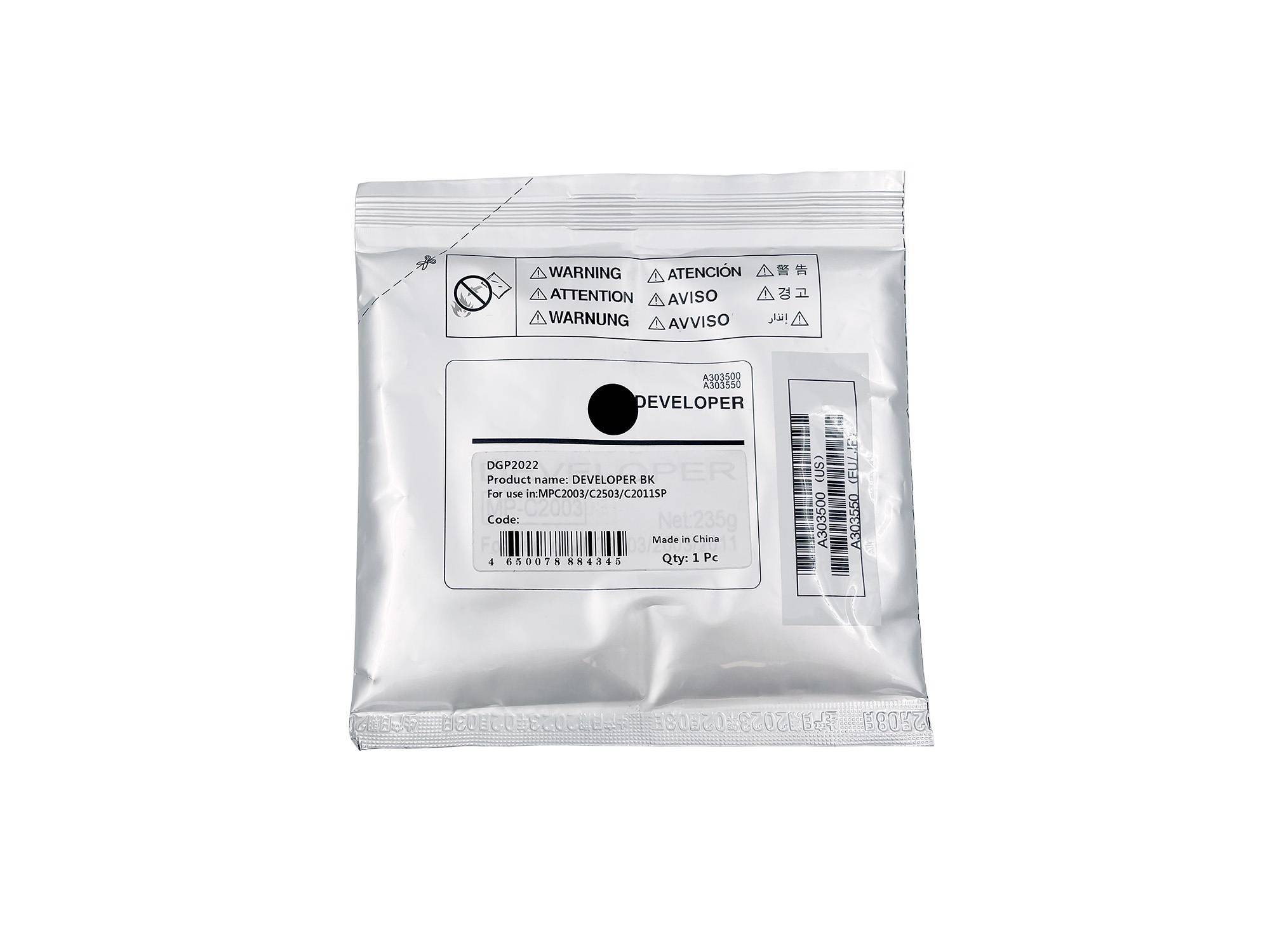 Девелопер для RICOH MPC2003/C2503/C2011SP (Black, 235г) CET