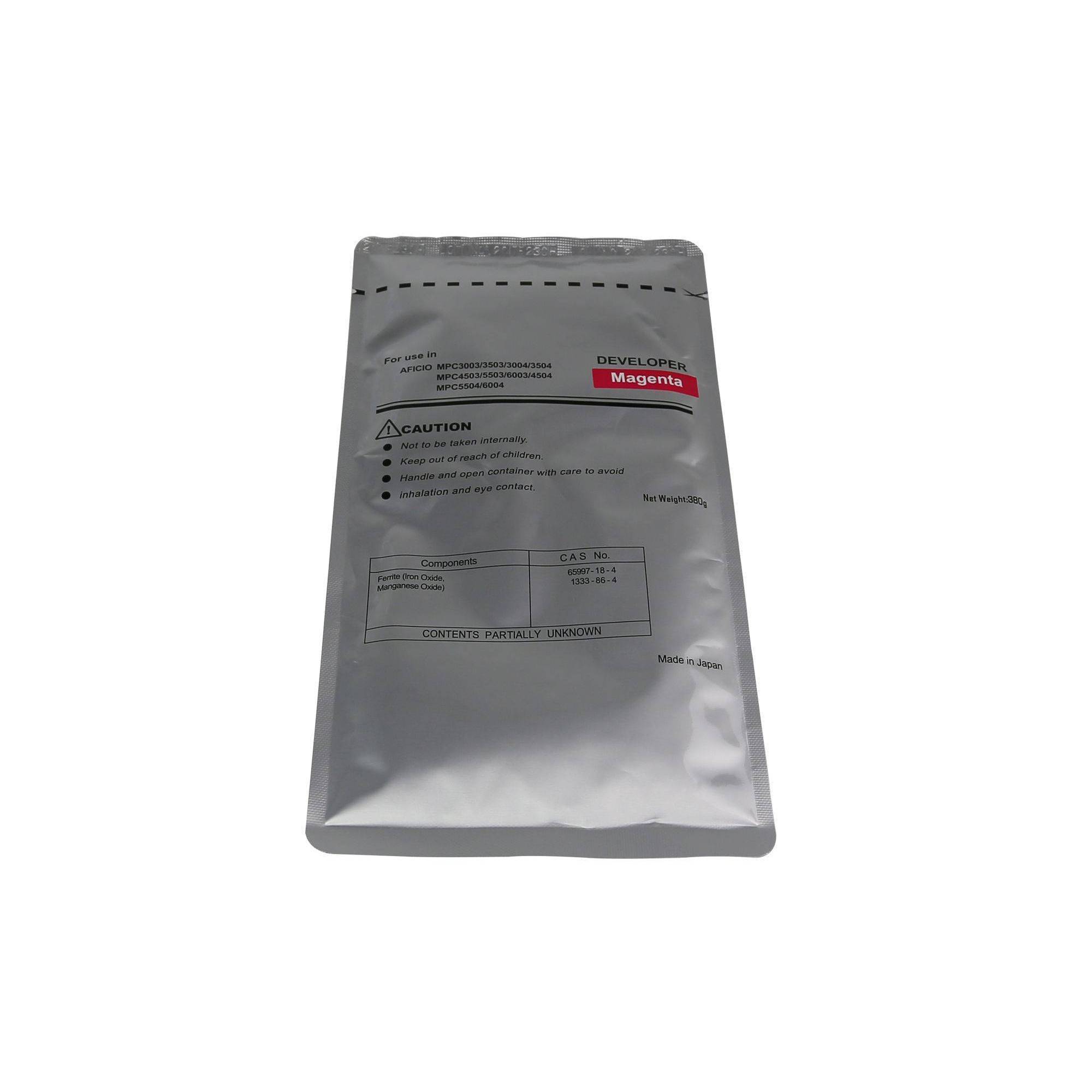 Девелопер для RICOH MPC3003/3503/3504/5503/4504/6004 Magenta 380г, 160000 стр. CET