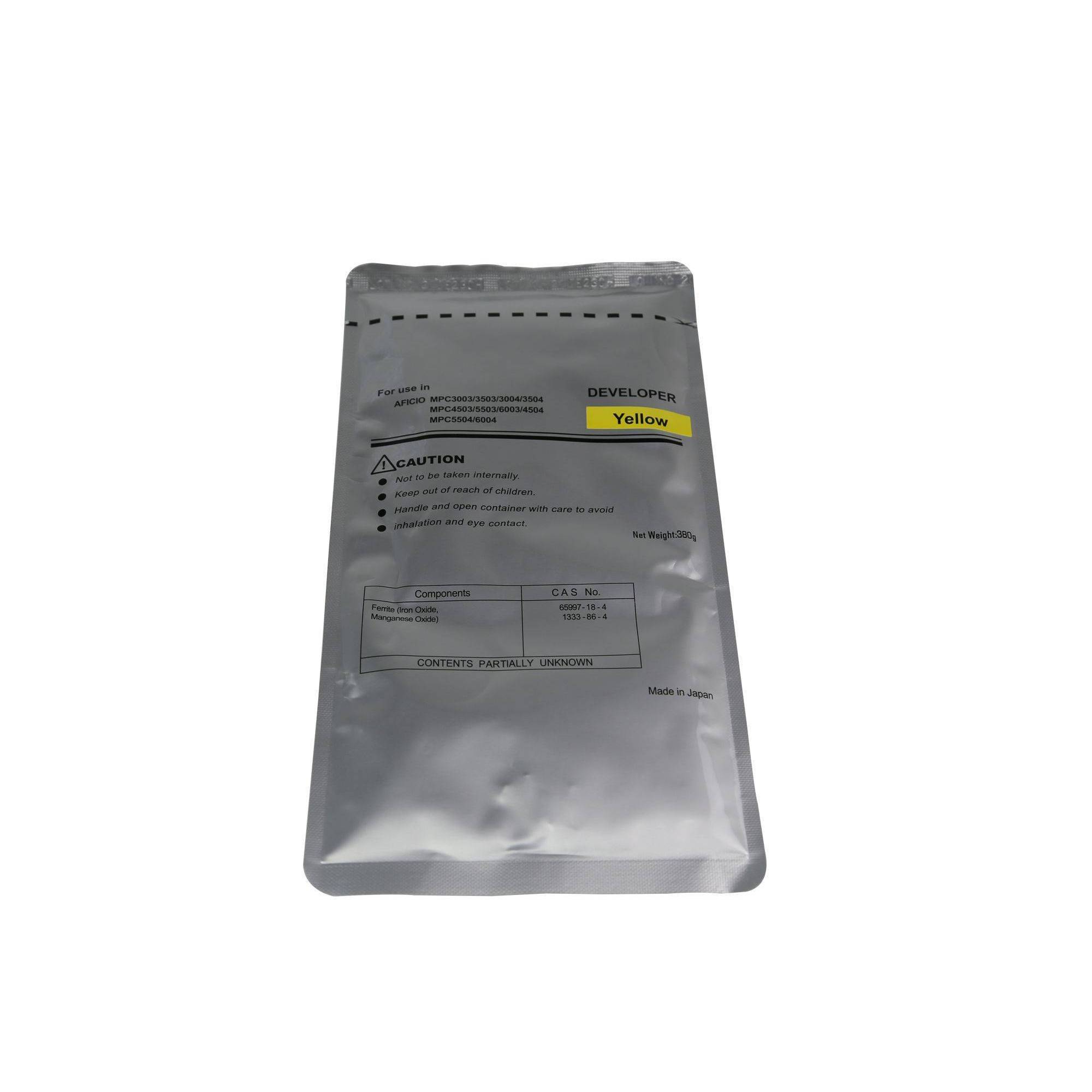 Девелопер для RICOH MPC3003/3503/3504/5503/4504/6004 Yellow 380г, 160000 стр. CET