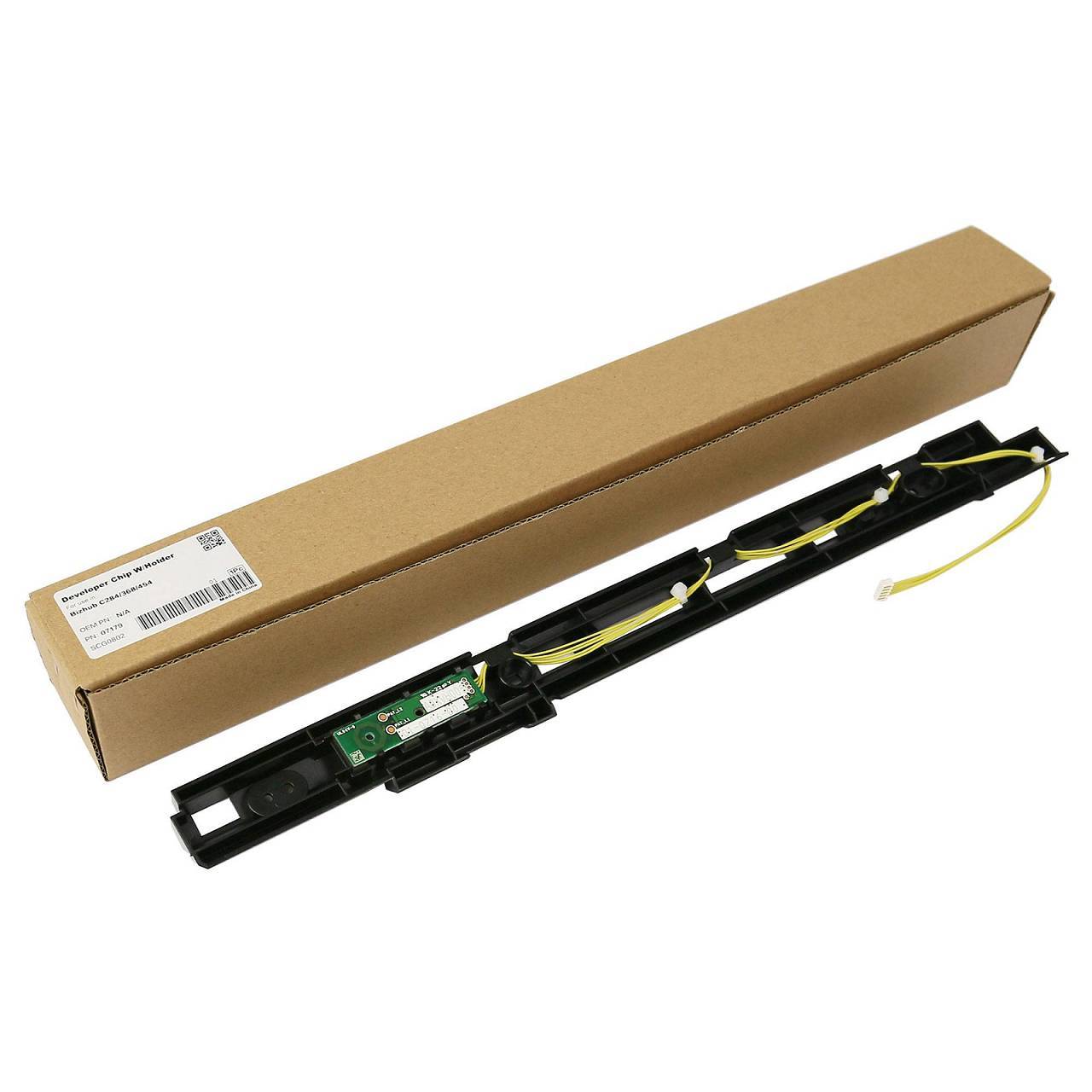 Чип блока проявки для KONICA MINOLTA Bizhub 224e/C221/C7128/C224/C364e/C258/C226 (с держателем) CET