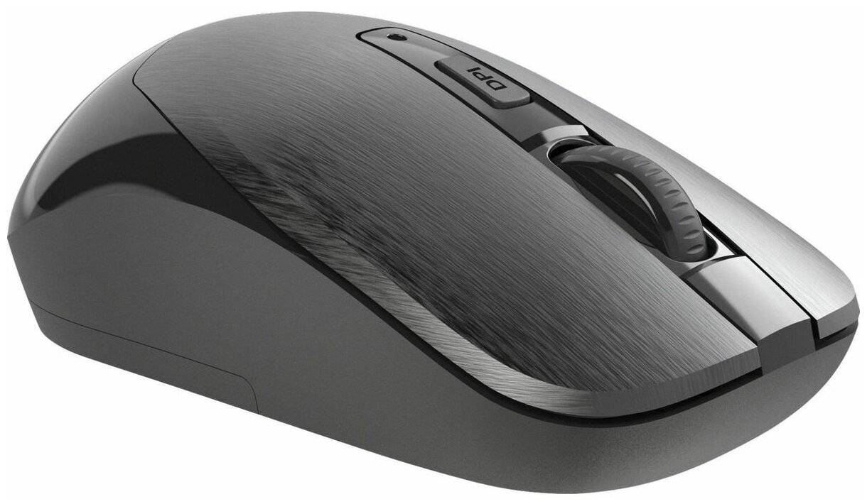 Defender Мышь беспроводная оптическая Wave MM-995, USB, симметричная, 800/1200/1600 dpi, чёрный.