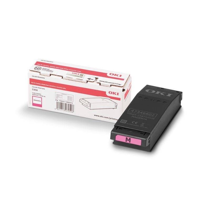 Тонер-картридж Oki C650  6K (magenta)