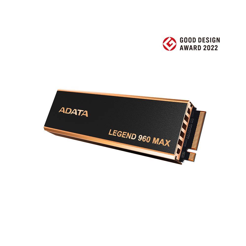 Твердотельный диск 2TB A-DATA LEGEND 960 MAX, M.2 2280, PCI-E 4x4, [R/W -7400/6800 MB/s] 3D-NAND TLC (Works with PS5)