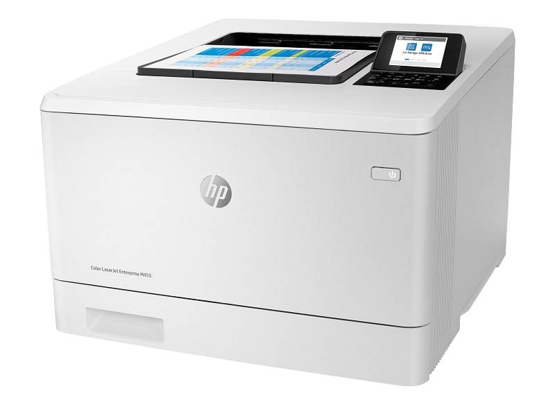 Принтер лазерный HP Color LaserJet Pro M455dn цвет/А4/ 27стр/дуплекс/Gigabit Ethernet