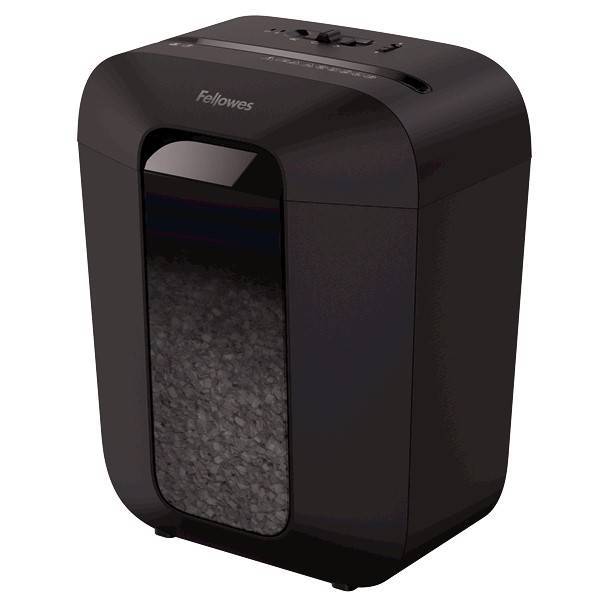 Fellowes® Шредер Powershred LX41, DIN P-4,  4х12мм, 8 лст., 17 лтр.,  уничт.: скрепки, скобы, карты.