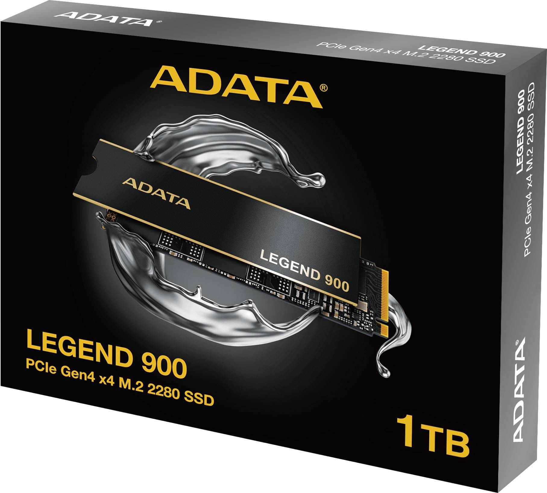 Твердотельный диск 1TB A-DATA LEGEND 900, M.2 2280, PCI-E 4x4, [R/W -7000/4700 MB/s] 3D-NAND (Works with PS5)