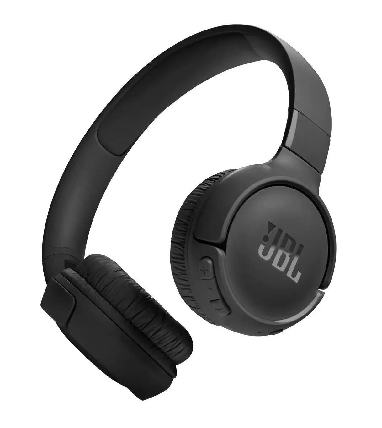 JBL Наушники Tune 520BT, Bluetooth v.5.3, накладные, чёрный.