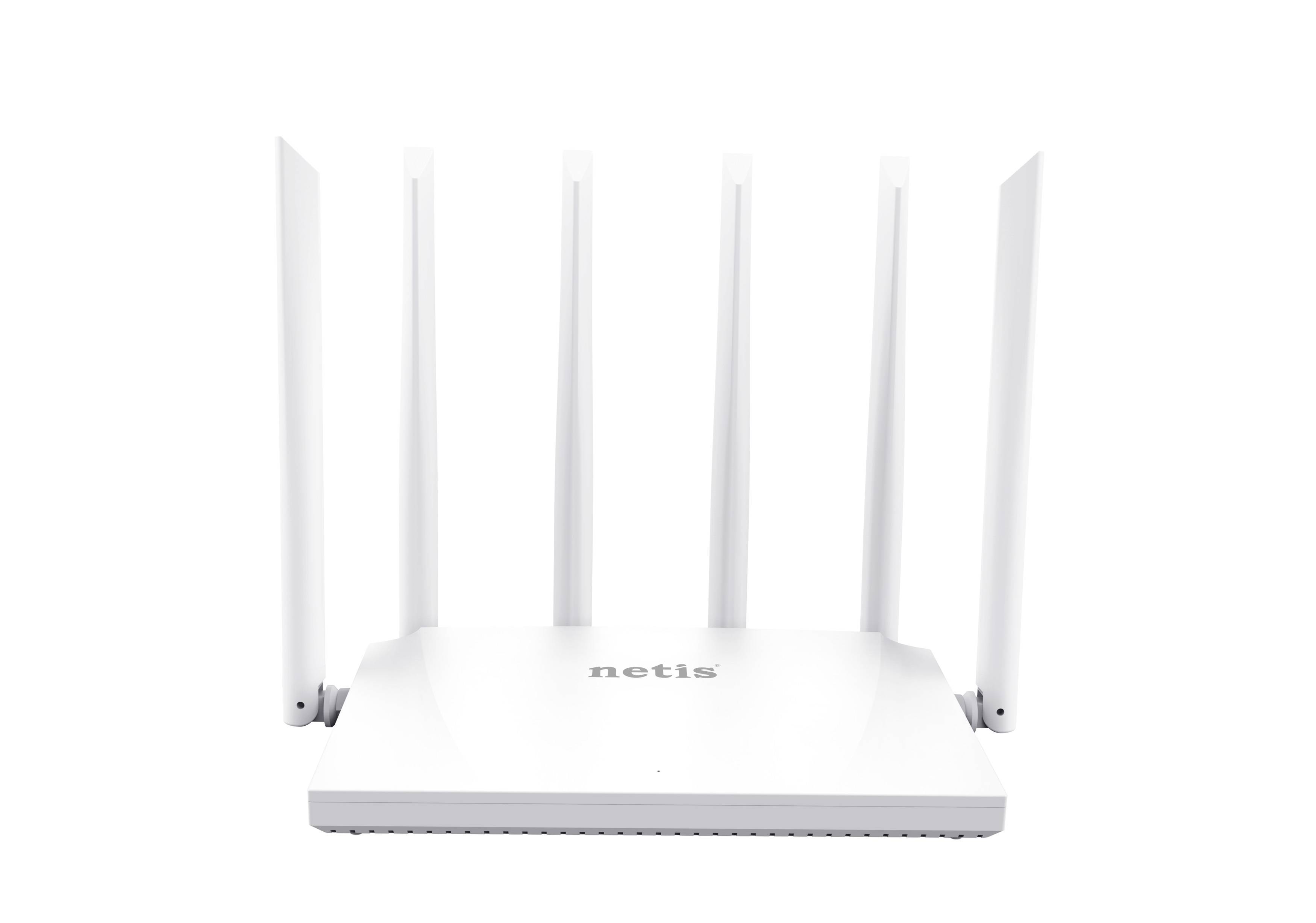 Netis NC63 Двухдиапазонный гигабитный Wi-Fi роутер AC1200, 2,4-5ГГц / 300-867 Мбит/с, LAN 3x1 Гбит/с, WAN 1x1 Гбит/с