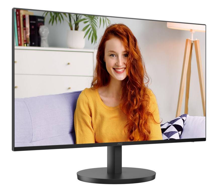 МОНИТОР 27" AOC 27B3HA2 Black (IPS, 1920x1080, 100Hz, 1 ms, 178°/178°, 250 cd/m, 1300:1, +HDMI 1.4, +MM)