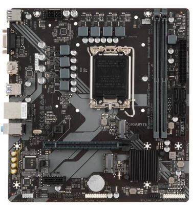 Материнская плата GIGABYTE B760M H DDR4, Socket 1700, Intel®B760, 2xDDR4-3200, D-SUB+HDMI, 1xPCI-Ex16, 1xPCI-Ex1, 4xSATA