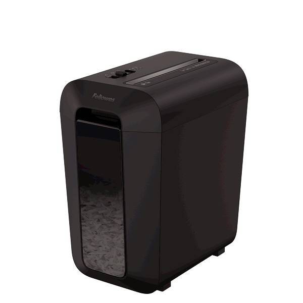 Fellowes® Шредер Powershred LX65, DIN P-4, 4х40мм, 10лст., 22лтр., SafeSense.