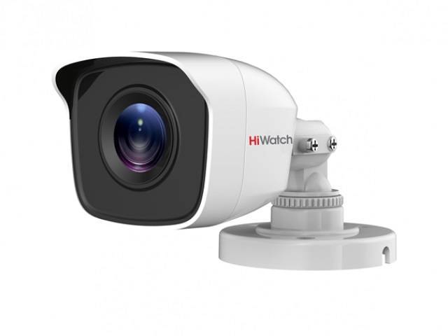 HiWatch DS-T110(2.8mm) Цилиндрическая аналоговая камера, 1280x720, 1 Мп, CMOS, 25 кадр/сек, до 20 м, IP66