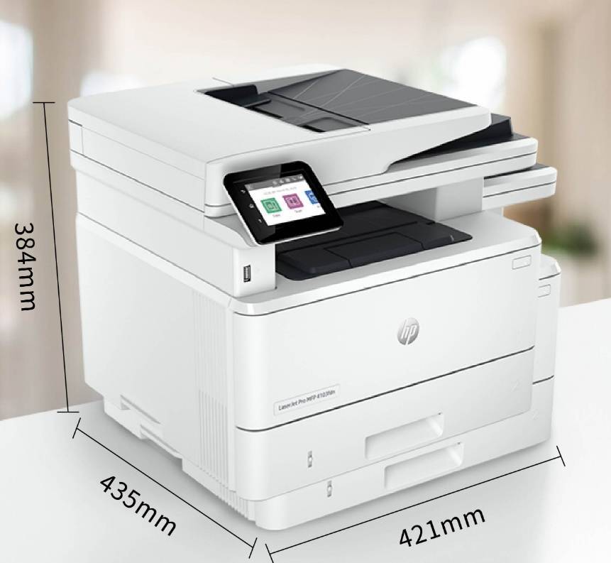 МФУ лазерное HP LaserJet Pro 4103fdn A4, ч/б, 40 стр/мин/ дуплекс/ сеть/ факс 2Z628A#B19