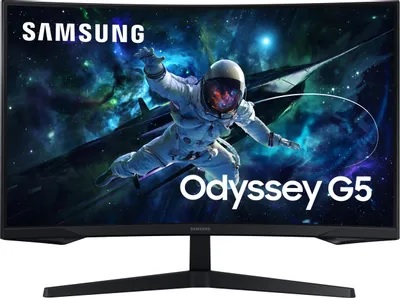 МОНИТОР 27" Samsung S27CG550EI Black (VA, изогнутый, 2560x1440, 165Hz, 1 ms, 178°/178°, 300 cd/m, 2500:1, +НDMI, +DP)