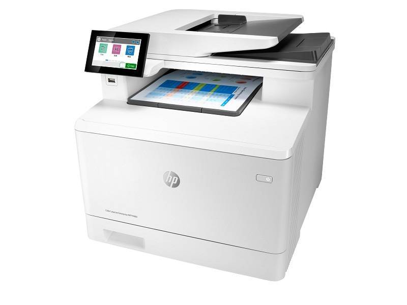 МФУ лазерное HP Color LaserJet Ent M480f А4/ цвет/ 27 стр./ однопрох. АПД/ Ethernet/факс