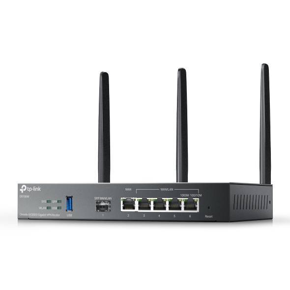 TP-Link ER706W VPN-маршрутизатор Omada с гигабитными портами и поддержкой Wi-Fi AX3000