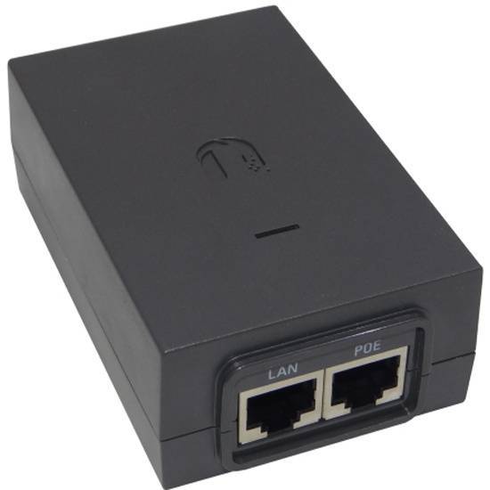 Ubiquiti POE-24-12W Блок питания РоЕ 24-12W, 24В, 0,5А, Passive PoE, LAN 1х100 Мбит/с