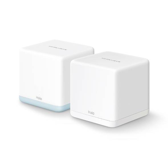 Mercusys Halo H32G(2-pack) Mesh Wi-Fi система AC1200, до 300 Мбит/с на 2,4 ГГц + до 867 Мбит/с на 5 ГГц, комплект 2 шт