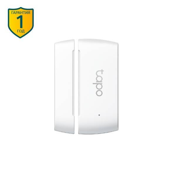 TP-Link Tapo T110 Умный датчик открытия дверей и окон, 868 МГц, питание от батарейки CR2032, клейкая лента 3M