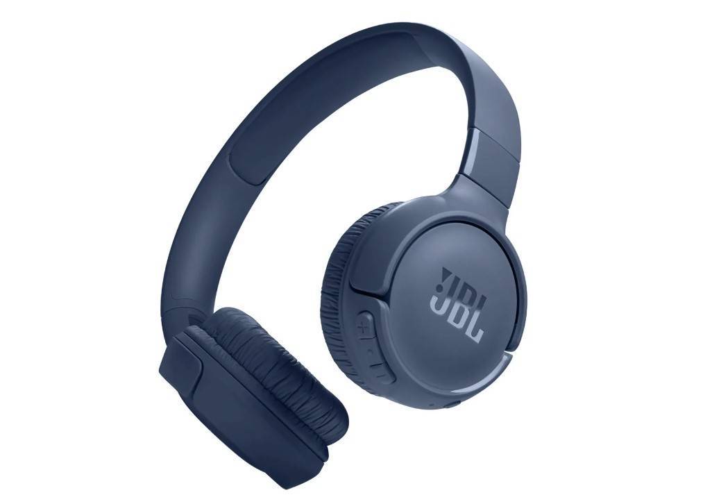 JBL Наушники Tune 520BT, Bluetooth v.5.3, накладные, синий.