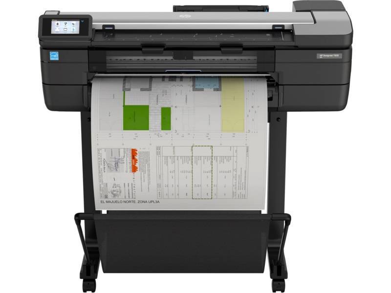МФУ HP DesignJet T830 (А1, 24", 4-х цветная, 2400x1200dpi,1 Гб, USB/ Ethernet/Wi-Fi) F9A28D