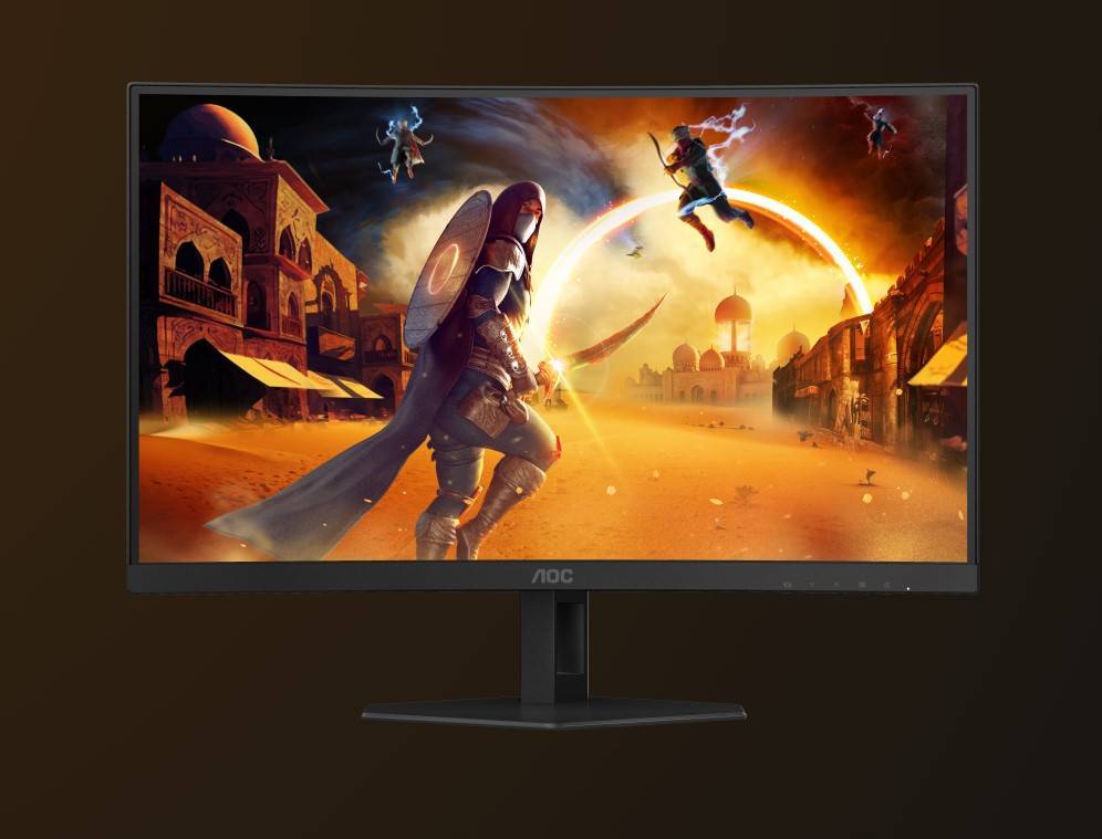 МОНИТОР 27" AOC C27G4ZXE Black (VA, изогнутый, 1920x1080, 280Hz, 0.3 ms, 178°/178°, 300 cd/m, 4000:1, +2xHDMI 2.0, +DP)