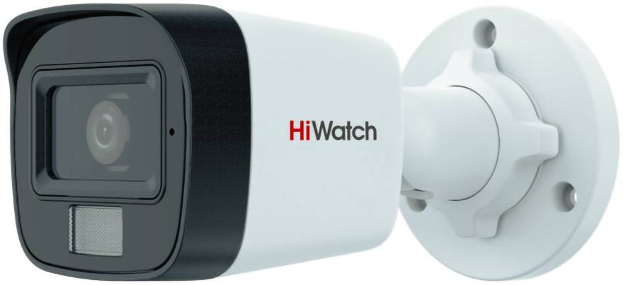 HiWatch DS-T200A(B)(2.8mm) Уличная цилиндрическая аналоговая камера, 1920х1080, 2 Мп, CMOS, до 30 м, IP67