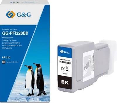 Картридж струйный G&G, аналог Canon 2890C001 черный 300ml