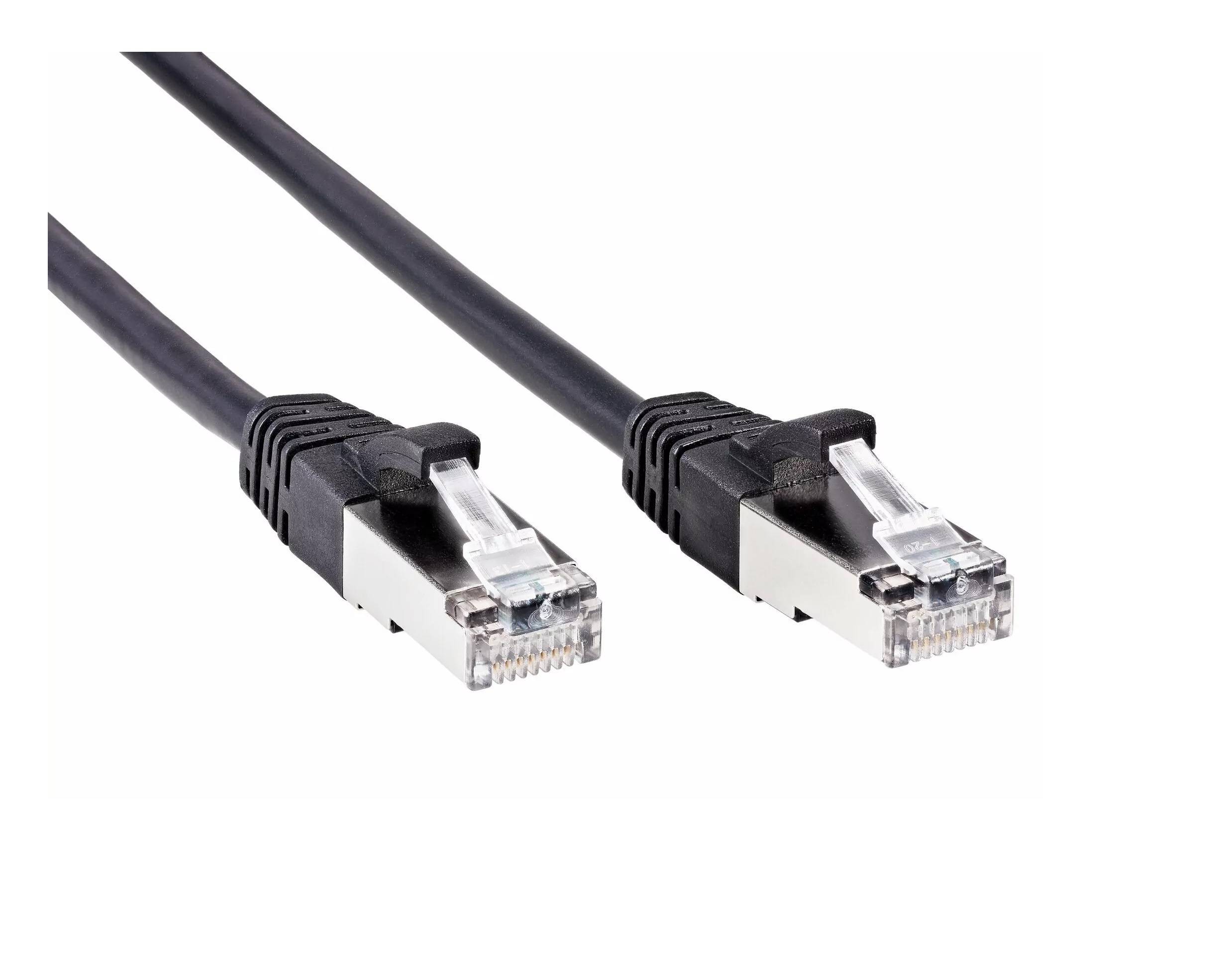 Патчкорд литой iOpen FTP кат.5e (7/0.16) черный 15m <ANP522B-BK-15M>