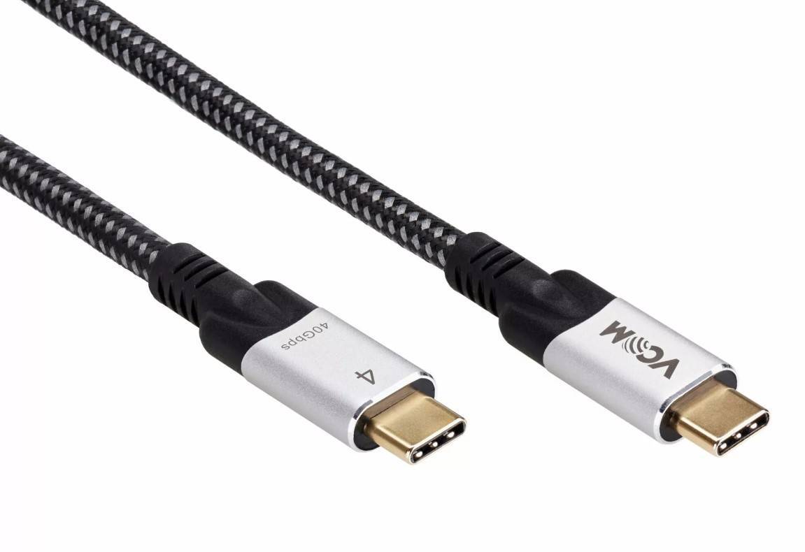 Кабель USB4 TypeC(M)--TypeC(M), 5K@60Hz, 8K@30Hz 40GBps, PD 240W, VCOM, 1.5м <CU560-1.5M>
