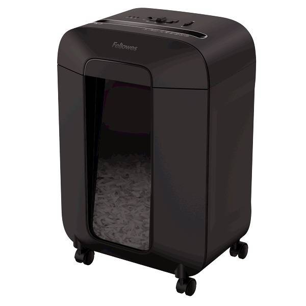 Fellowes® Шредер Powershred LX85, DIN P-4, 4х40мм, 12лст., 19лтр., SafeSense.