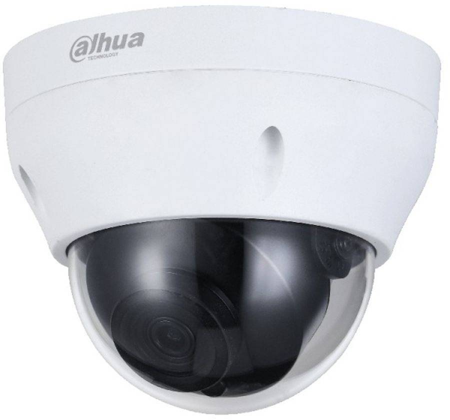 DAHUA DH-IPC-HDPW1230R1P-0280B-S5 Купольная IP-видеокамера 2Мп, 1/2.8” CMOS, объектив 2.8мм, ИК 20м, IP67, пластик