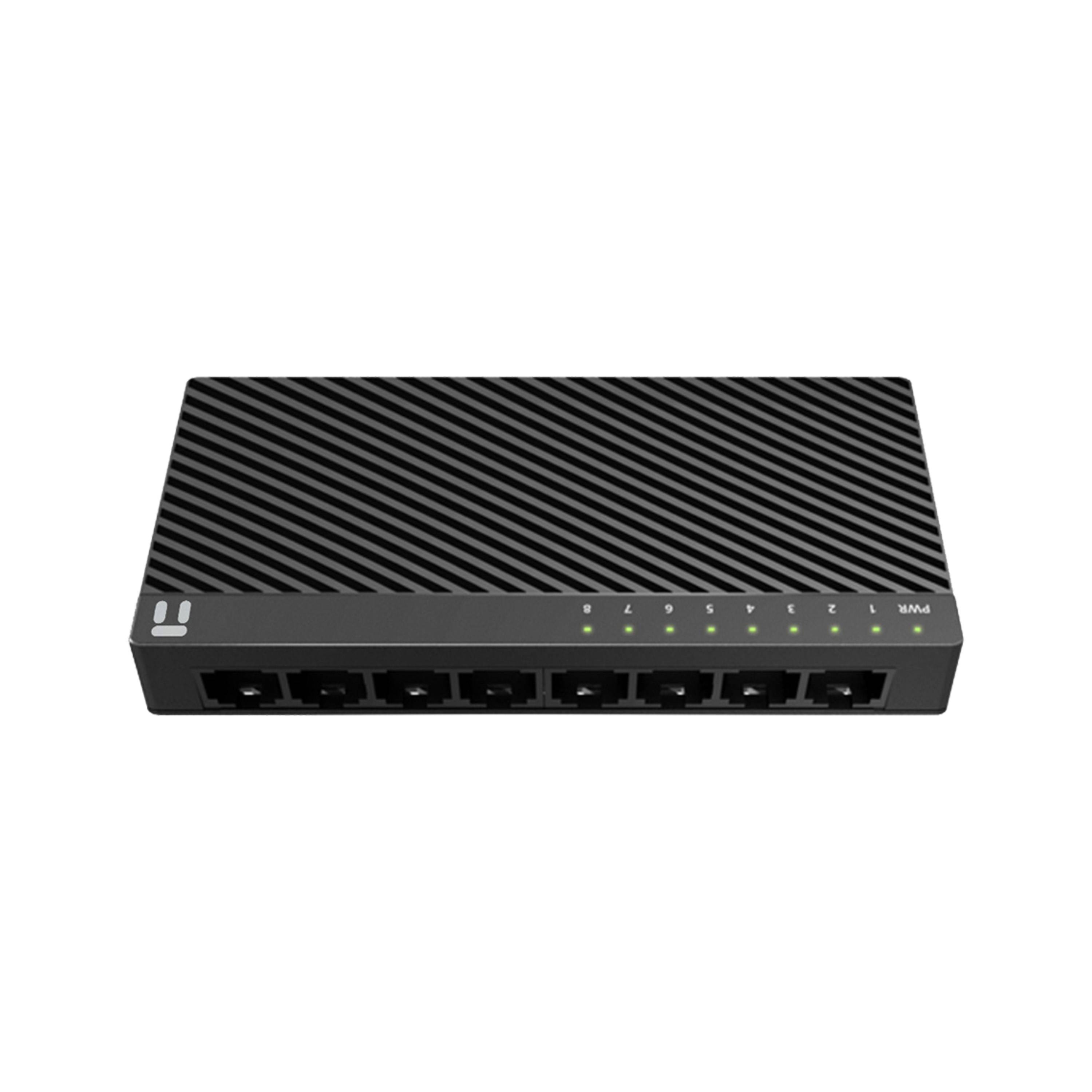 Netis ST3108C Коммутатор неуправляемый, 8х100 Мбит/сек, настольный, пластиковый корпус