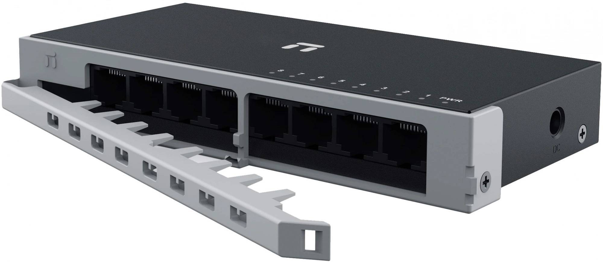 Netis ST108D Коммутатор неуправляемый, 8х100 Мбит/сек, настольный, металлический корпус