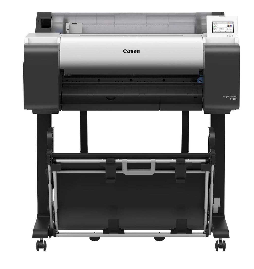 Плоттер струйный Canon imagePROGRAF TM-255 (24", A1, 5 цветов, WiFi, 500 Гб, стенд)  Magenta: PFI-321/121 другие:320/120