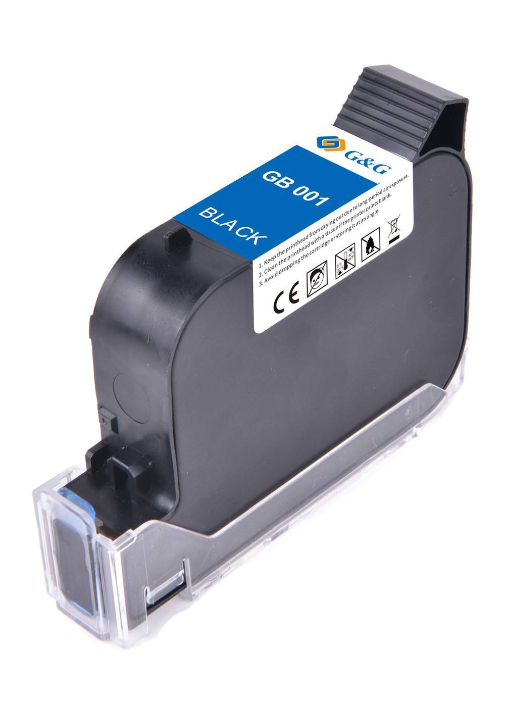 Картридж струйный G&G GB-001BK черный (42мл) для G&G GG-HH1001