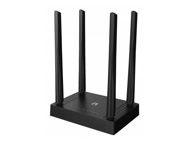 Netis N4 v3 Двухдиапазонный роутер АС1200, 2,4/5ГГц, 1167 Мбит/с, LAN 2x100 Мбит/с, WAN 1x100 Мбит/с, MU-MIMO, 4x5дБи