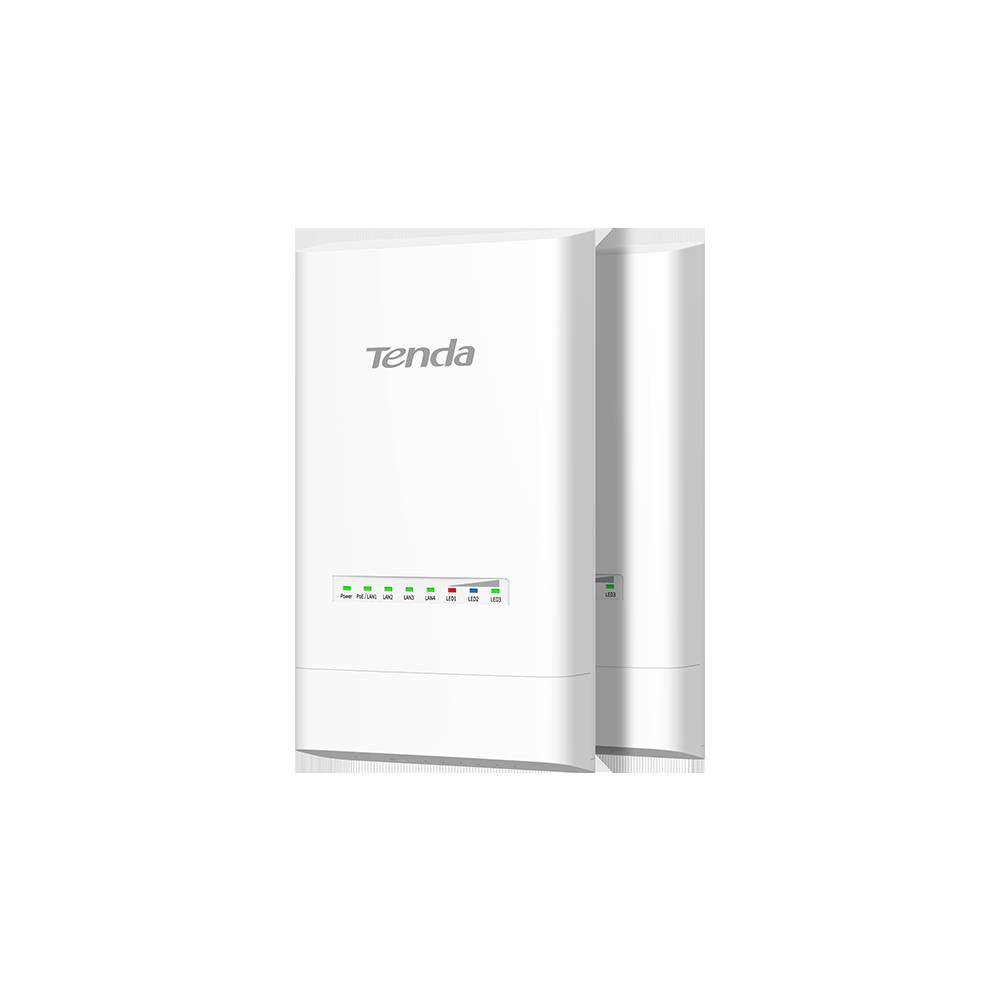 Tenda OS3 (2-pack) Наружная точка доступа (комплект 2 шт), 5 ГГц, до 867 Мбит/с, внешняя антенна 1x12dBi, IP65, PoE