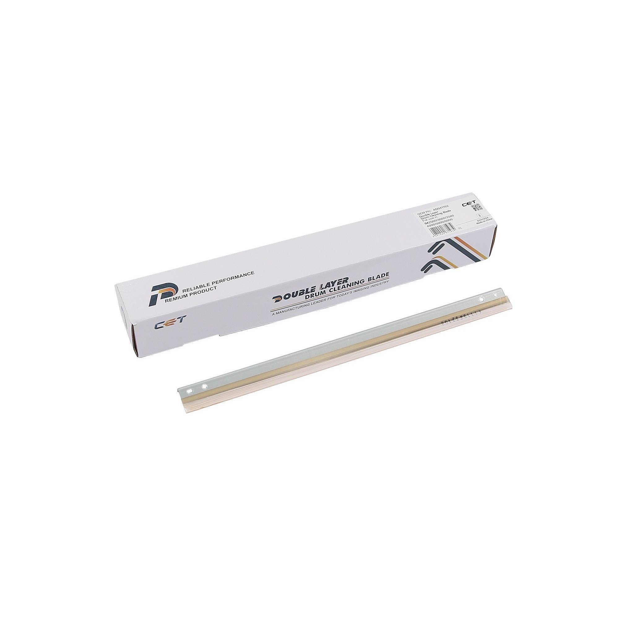 Ракель (Wiper Blade) для Ricoh IM 2500/3000/3500/4000/6000 (двухслойный) 150000 стр. (AD041162) CET