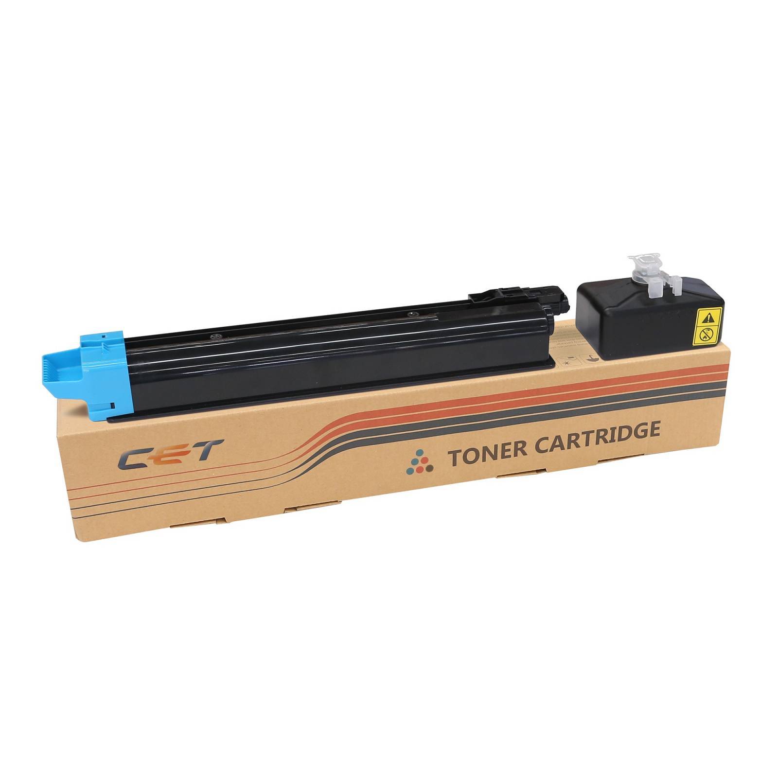 Тонер-картридж для KYOCERA ECOSYS M8124cidn (PK207) Cyan (CHN) 88г, 6000 стр. (TK-8118C/TK8118C) CET