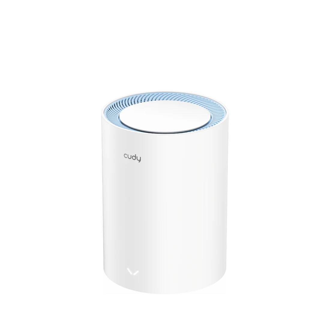 Cudy M1200(1-Pack) 1.0 Wi-Fi Mesh-система АС1200, 2,4/5 ГГц, до 1167 Мбит/с, 2x100 Мбит/с, Cudy Mesh, MU-MIMO, белый