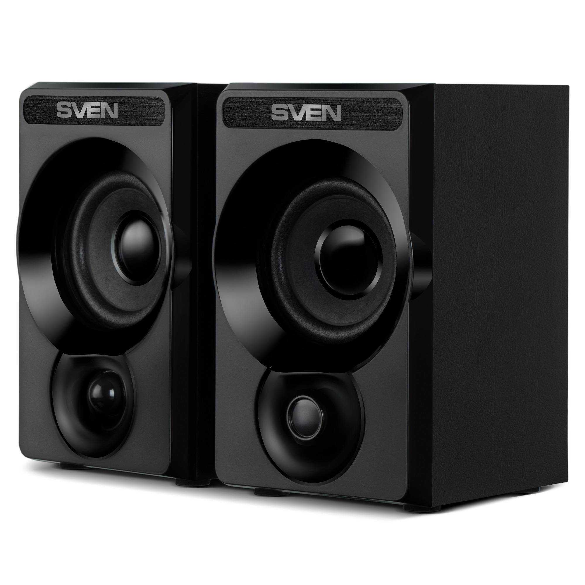 SVEN SPS-535, черный (6 Вт, питание USB)