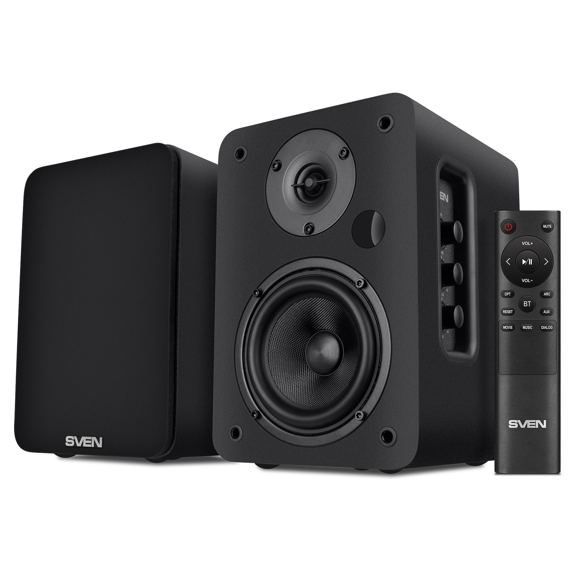 SVEN SPS-830, черный (60 Вт, Bluetooth, HDMI, RCA, OPT, USB, microSD, пульт)  2