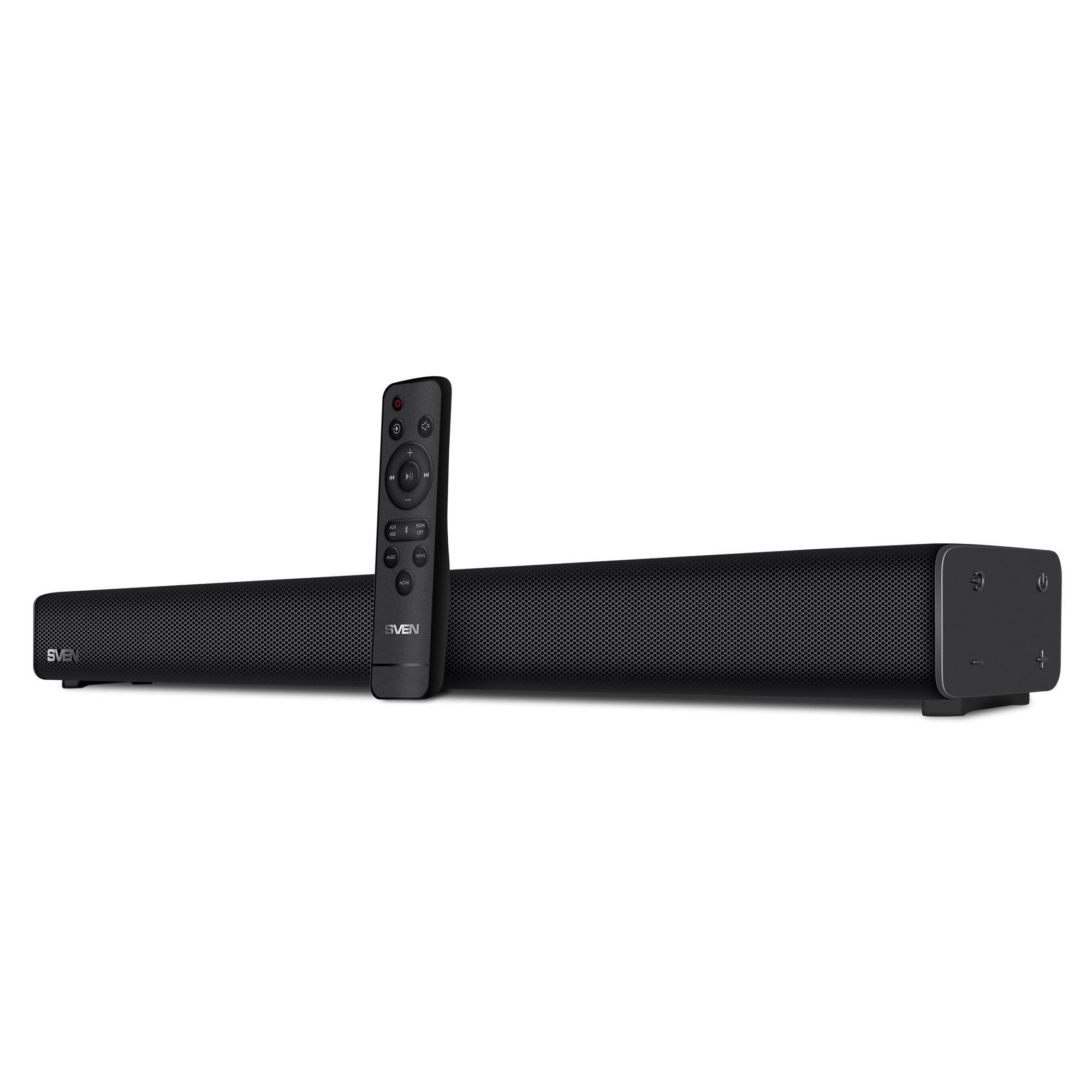 SVEN Саундбар SB-2035, черный (40 Вт, Bluetooth, HDMI, ПДУ, Optical, USB)