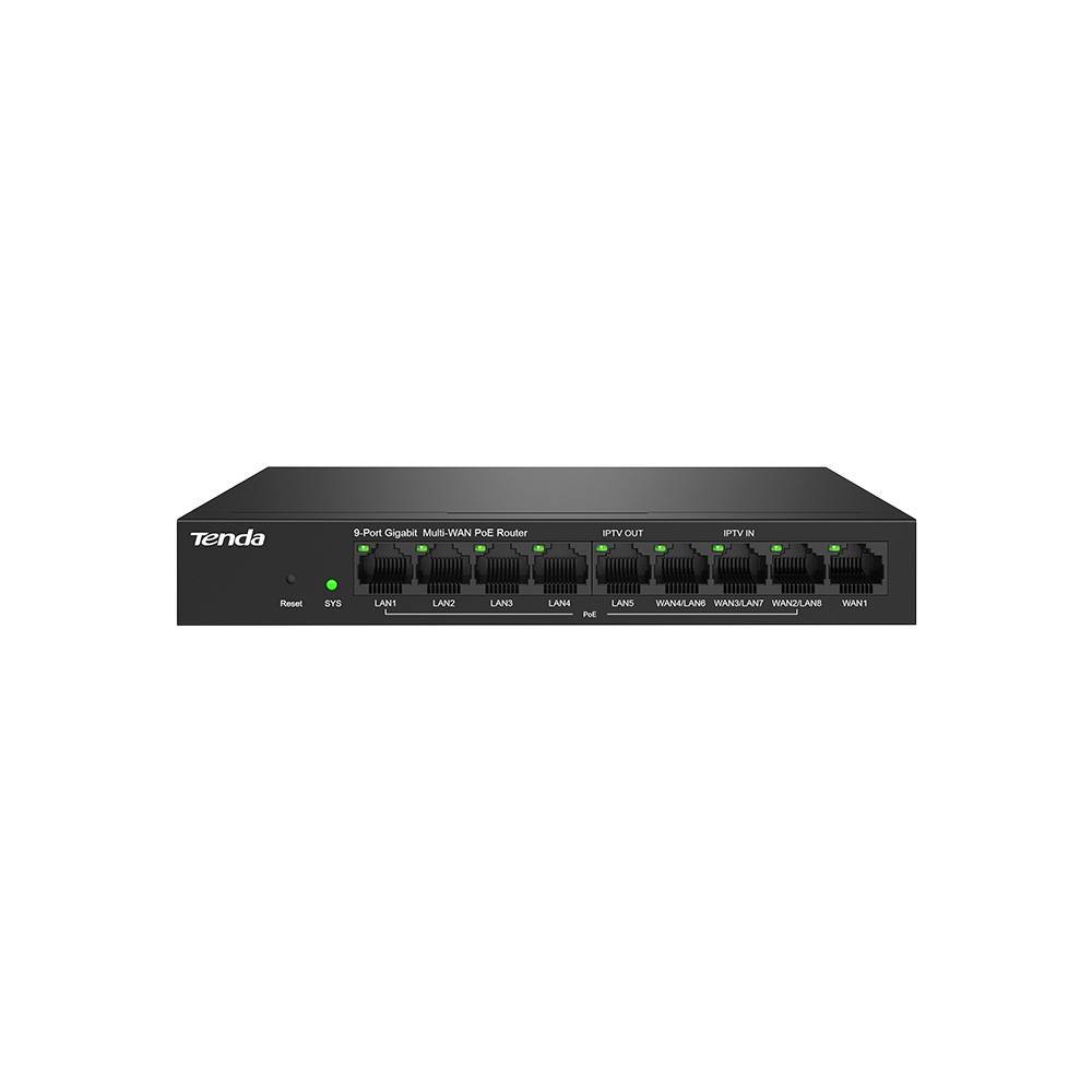 Tenda G0-8G-PoE 8-портовый гигабитный Ethernet-маршрутизатор PoE