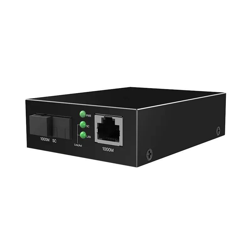 Tenda TFC300B Медиаконвертер одномодовый, RJ-45x1 Гбит/с, SCx1 Гбит/с, до 3 км