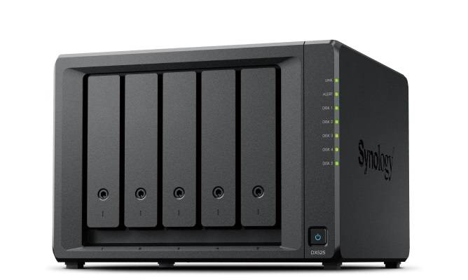 Synology DX525 Модуль расширения 5x2.5"/3.5" SATA, для DS1825+, DS1525+, DS925+, DS725+